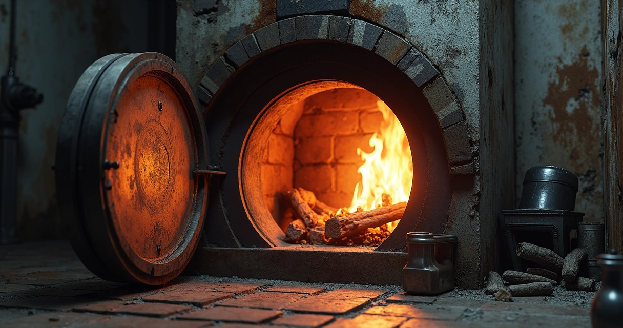 Forno elétrico moderno com porta de vidro aberta mostrando luz interna acesa e painel digital